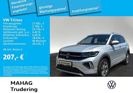 VW T-Cross Volkswagen 1.5 TSI R-Line IQ.LIGHT Navi AHK IQ.DRIV