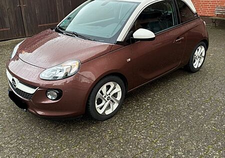 Opel Adam Braun/Weiß 64KW/87PS Scheckheftgepflegt