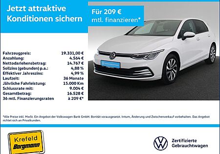 VW Golf Volkswagen VIII 2.0 TDI Active LED NAVI SHZ PDC KLIMA