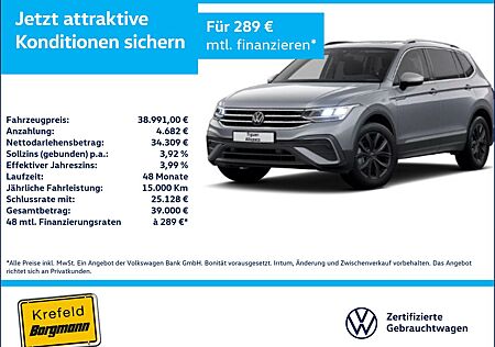 VW Tiguan Allspace Volkswagen 1.5 TSI Move AHK 7-SITZER PANO