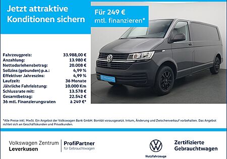 VW T6 Transporter Volkswagen T6.1 Kasten lang PORT NAVI SHZ PDC KLIMA