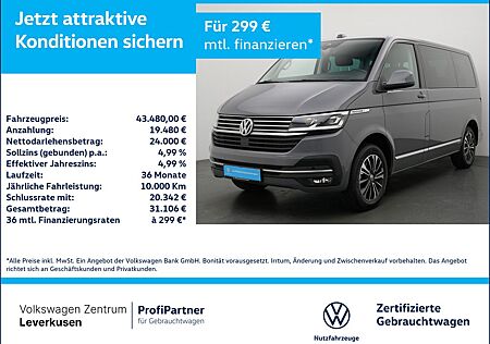 VW T6 Multivan Volkswagen T6.1 Multivan GN. Six DSG LEDER ACC SHZ CARPLAY