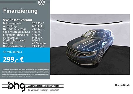 VW Passat Variant Volkswagen 1.4 TSI Plug-In-Hybrid DSG GTE