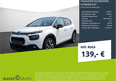 Citroën C3 PureTech 82 Shine Pack