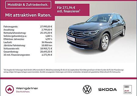 VW Tiguan Volkswagen eHybrid Elegance, Matrix, EasyOpen, ACC,