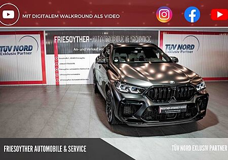 BMW X6 M Competition Satinblack B&W Skylounge HUD