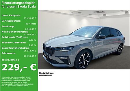 Skoda Scala 1.5 TSI Monte Carlo DSG AHK Pano Kam