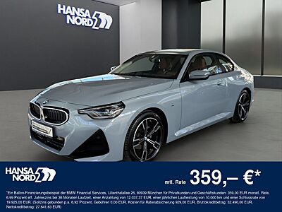 BMW 220i Coupe M-SPORT LED NAVI KAMERA LEDER PDC 18"