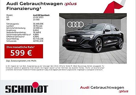 Audi Q8 e-tron Sportback 55 quattro S line HuD Matrix