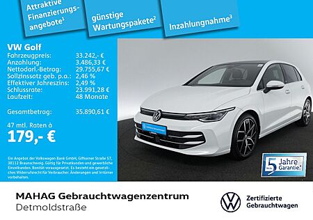 VW Golf Volkswagen VIII 1.5 eTSI STYLE 50JAHRE Navi IQ.LIGHT A