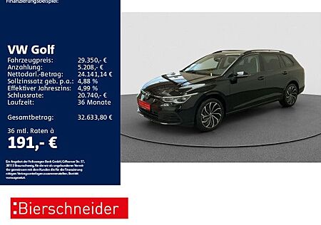 VW Golf Volkswagen 8 Variant 2.0 TDI DSG Life NAVI LED ERGO AC