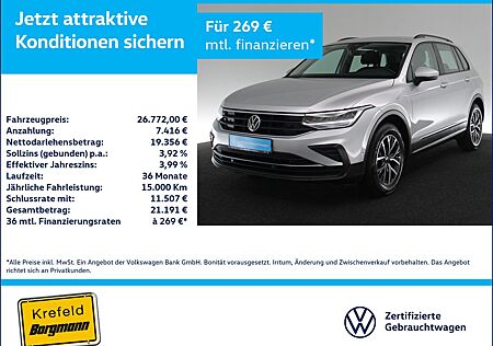 VW Tiguan Volkswagen 2.0 TDI Life AHK LED ACC NAVI SHZ PDC