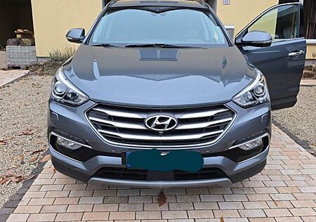 Hyundai Santa Fe blue 2.2 CRDi Premium 4WD Automatik...