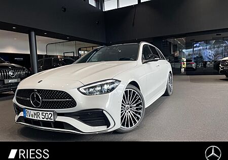 Mercedes-Benz C 220 d T 4M AMG+PANO+AHK+DISTR+KEYL+DIGI L+MEM+