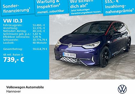 VW ID.3 Volkswagen GTX Performance FIRE & ICE IQ.LIGHT Harman