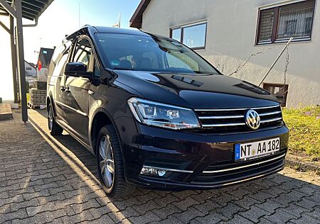 VW Caddy gebraucht kaufen VW Caddy Volkswagen Maxi 7 Sitzer, DSG, AHK, 8 fach Ber.
