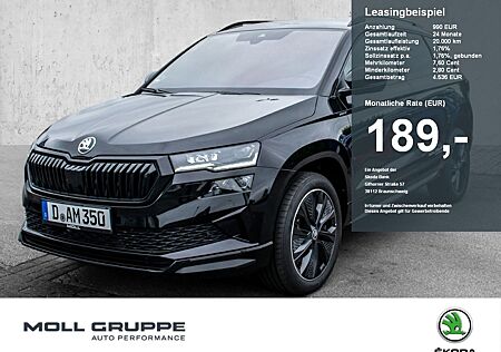Skoda Karoq 1.5 TSI ACT Sportline AHK NAVI LED LM ACC