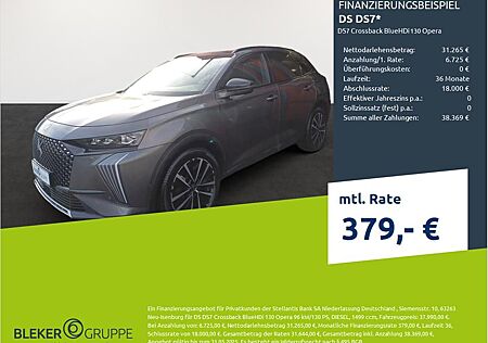 DS Automobiles DS7 Crossback BlueHDi 130 Opera