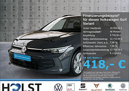 VW Golf Volkswagen Variant VIII 2.0TDI Life AHK Kamera LED Plu