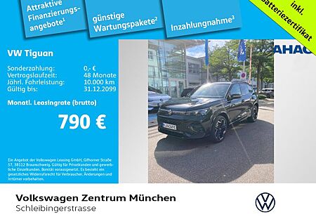 VW Tiguan Volkswagen 1.5 TSI R-Line eHybrid BlackStyle LEDER N