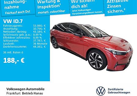 VW ID.7 Volkswagen Tourer GTX Navi AHK Panoramadach Sprachassi