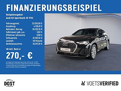 Audi Q3 Sportback 35 TFSI S tronic AHK+LED+SHZ