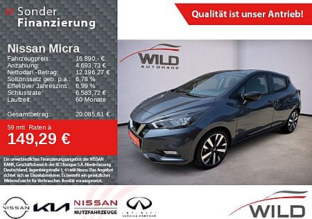 Nissan Micra 1.0 IG-T N-Design, LM-Felgen, SHZ, PDC, AH