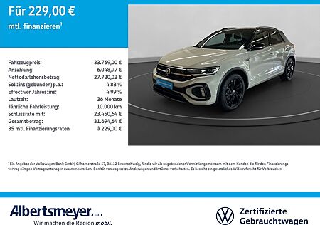 VW T-Roc Volkswagen 1.5 TSI R-Line +DSG+ACC+NAVI+LED+ISOFIX+LM