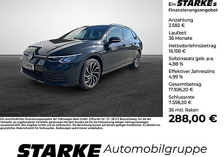VW Golf Volkswagen Variant 2.0 TDI DSG Life AHK Navi LED PDC