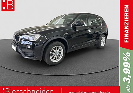 BMW X3 2.0d xDrive AB 290EUR AHK 1.HAND NAVI HK PDC