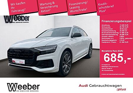 Audi Q8 S-Line Black 21*ACC*AHK*HuD*MATRIX*PANO*SHZ