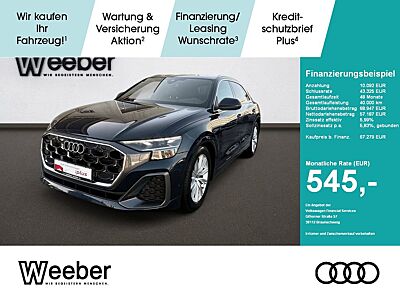 Audi Q8 s line HUD*PANO*AHK*MATRIX*LEDER*RFK*5J GAR