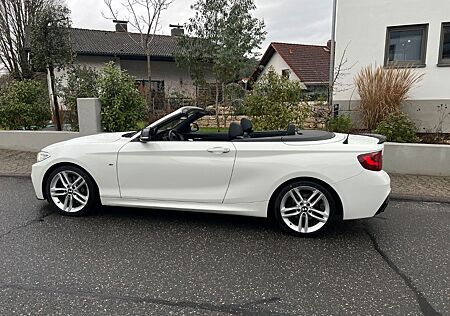 BMW 228i Cabrio M Sport Felgen Leder Memorysitze