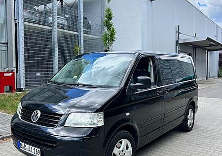 VW T5 Multivan Volkswagen Multivan 1.Hd. 2x Schiebetür. Scheckheft