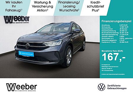 VW Taigo Volkswagen Life ALU GRA KLIMA LED NAVI PDC SHZ VIRTUA