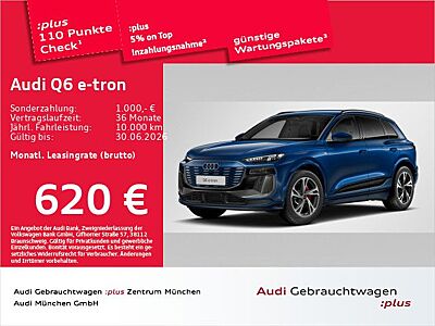 Audi Q6 e-tron performance S line Luftfed/B&O/Kameras