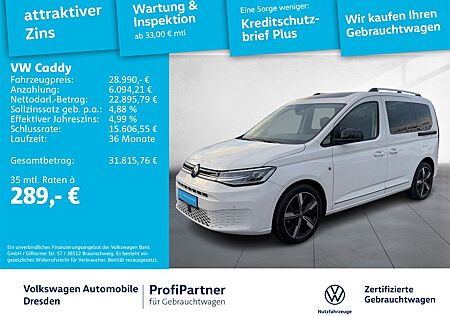 VW Caddy Volkswagen Style DSG LED NAV STH ACC AHZV PANO AGR