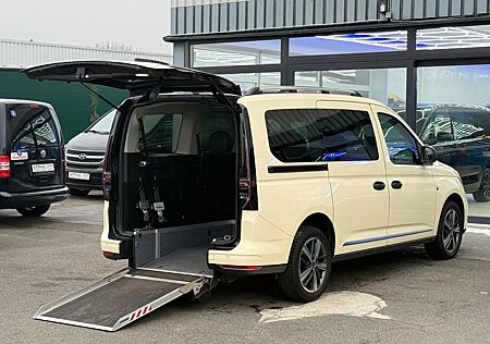 VW Caddy Volkswagen -V-Maxi-Taxi-Style-Behindertengerecht-Rampe