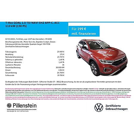 VW T-Roc leasen