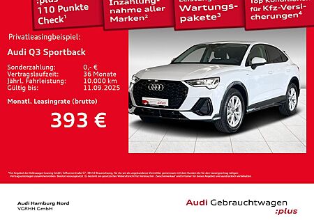 Audi Q3 Sportback 40 TFSI quattro S line Navi AHK LED