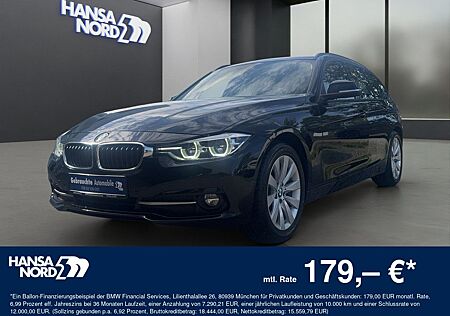 BMW 318d T. SPORTLINE LED NAVI SPORTSITZ SHZ AHK 17"