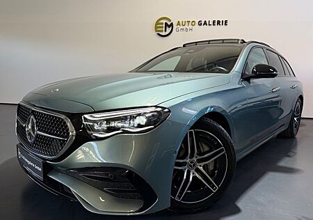 Mercedes-Benz E 200 E T AMG Line Pano 360 Memory Multibeam Nig