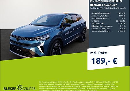 Renault Symbioz 1.6 E-TECH Full Hybrid 145 Iconic (EU 6