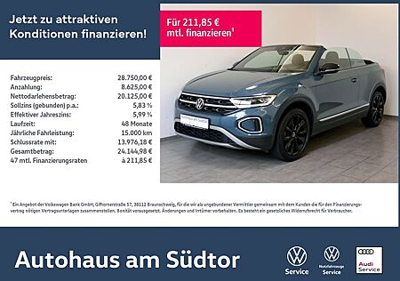 VW T-Roc Volkswagen Cabriolet Style 1.5 TSI | LED ACC Navi