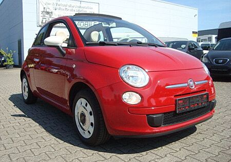 Fiat 500C 1.2 8V CABRIO // ROT/ WEIß //1.HAND