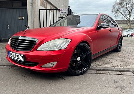 Mercedes-Benz S 350 Supersport Auspuff CarPlay Rot MATT
