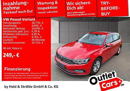 VW Passat Variant Volkswagen Business 2.0 TDI DSG LED NAV ACC