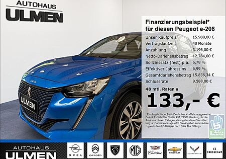Peugeot e-208 e- Active Elektromotor 136 Bordcomputer Ap