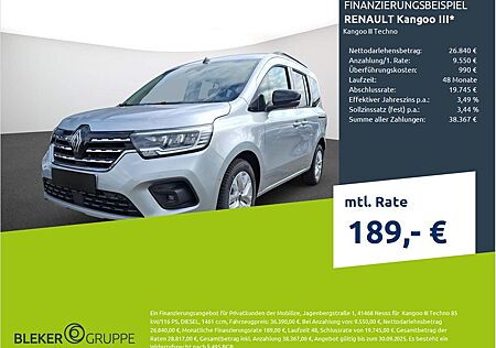 Renault Kangoo PKW Techno BLUE dCi 115 EDC