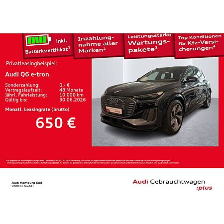 Audi Q6 e-tron leasen
